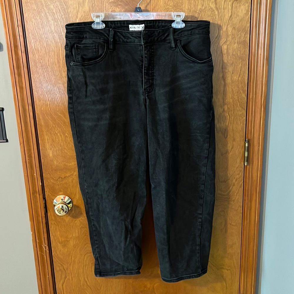 Black Straight Leg Jeans